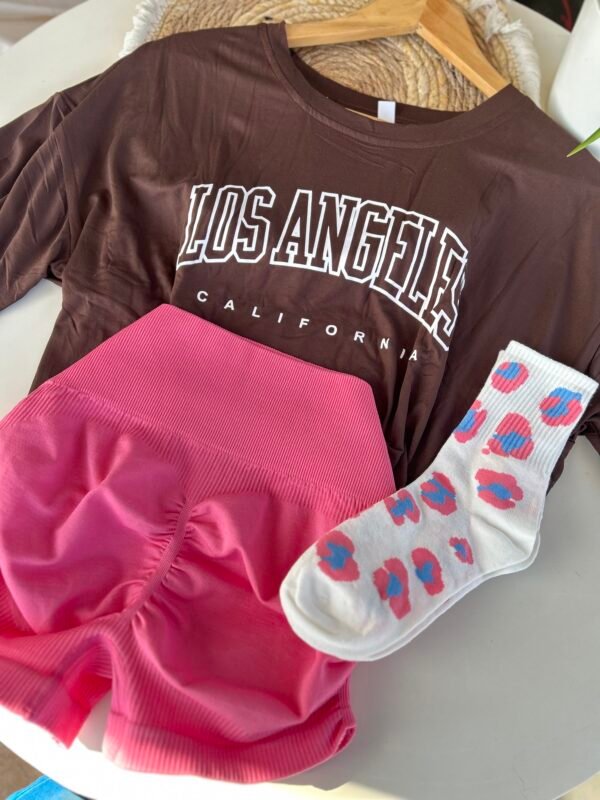 Conjunto Short Letras 01