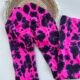 Calza Flare Manchada Push Up