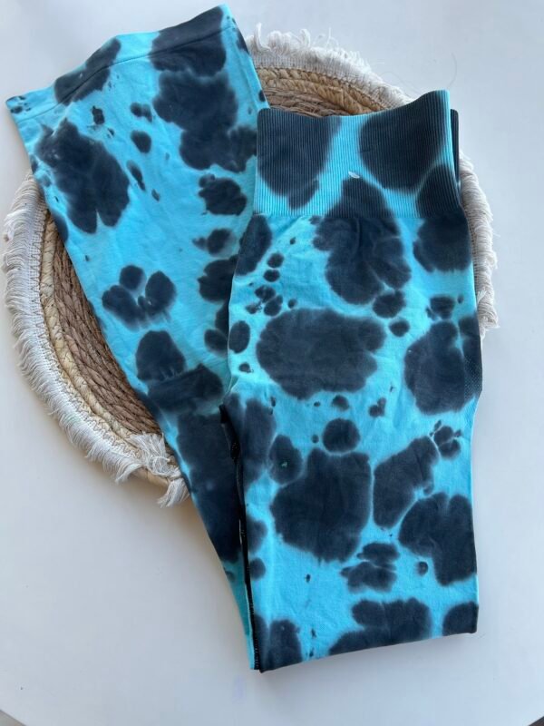Calza Flare Manchada Push Up
