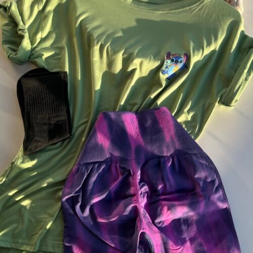 Conjunto Short Stitch Liq#01