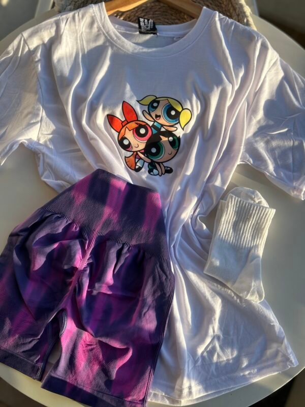 Conjunto Short Chicas Superpoderosas Liq#02