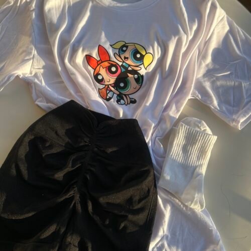 Conjunto Short Chicas Superpoderosas Liq#04