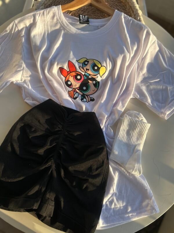 Conjunto Short Chicas Superpoderosas Liq#04
