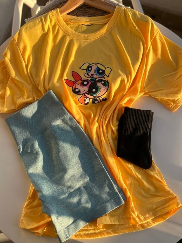 Conjunto Short Chicas Superpoderosas Liq#06
