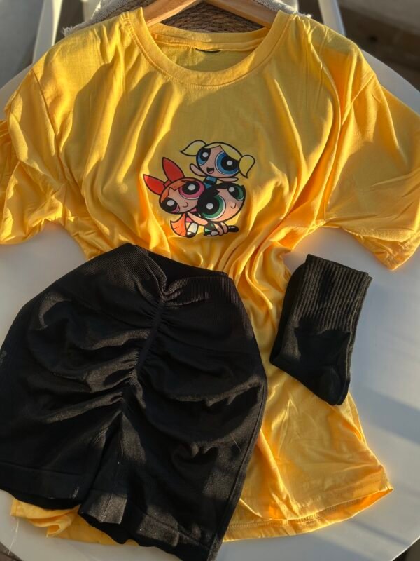 Conjunto Short Chicas Superpoderosas Liq#07