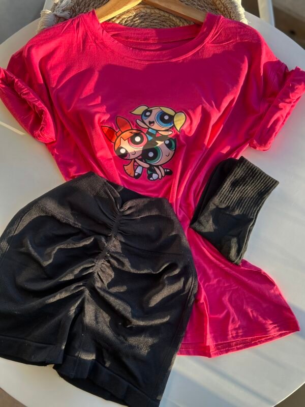 Conjunto Short Chicas Superpoderosas Liq#10