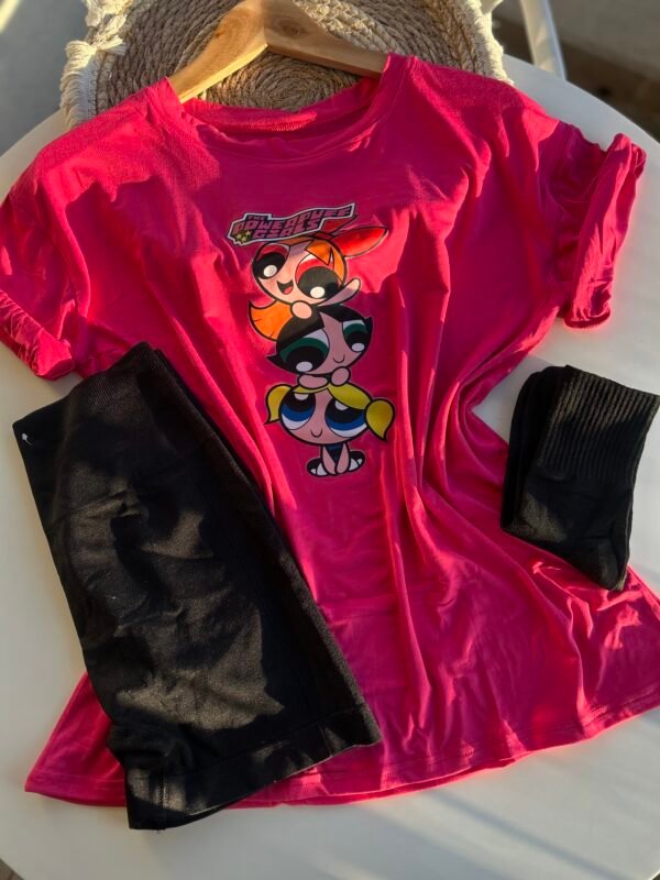 Conjunto Short Chicas Superpoderosas Liq#12