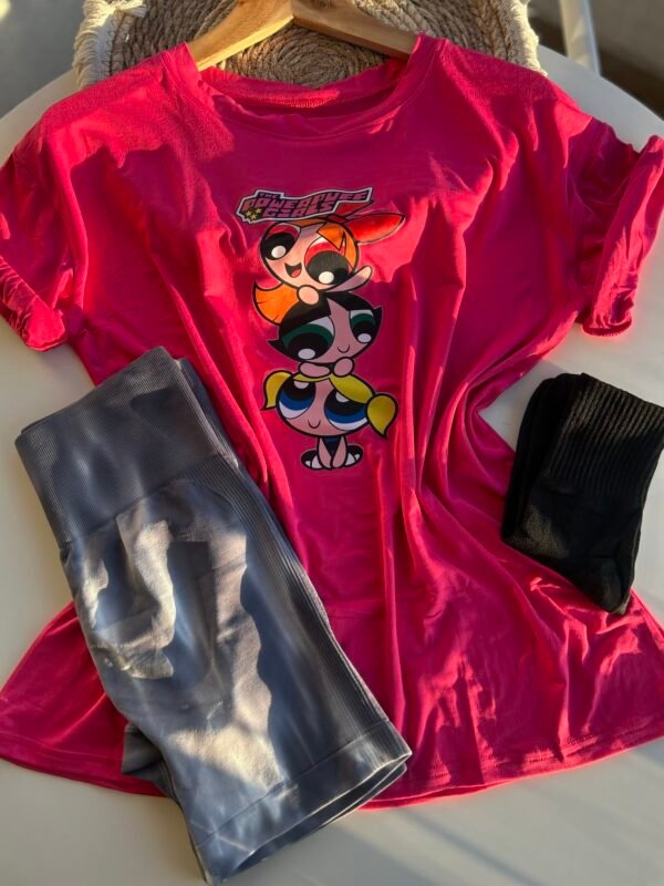 Conjunto Short Chicas Superpoderosas Liq#13