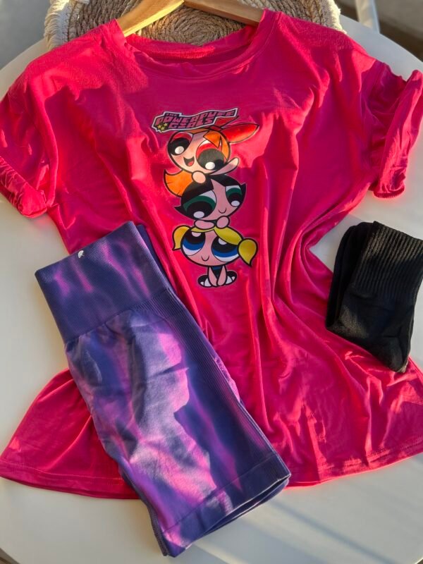 Conjunto Short Chicas Superpoderosas Liq#14