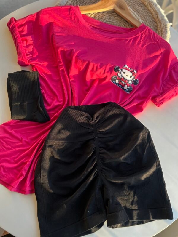 Conjunto Short Hello Kitty Liq#1