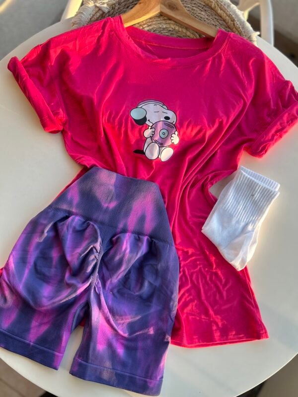 Conjunto Short Snoopy Liq#1