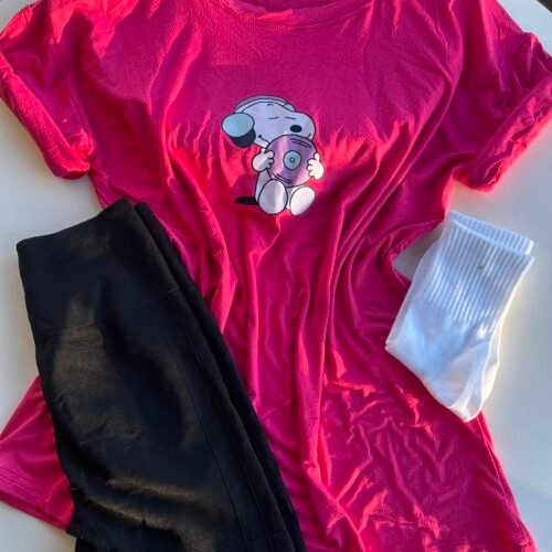 Conjunto Short Snoopy Liq#2