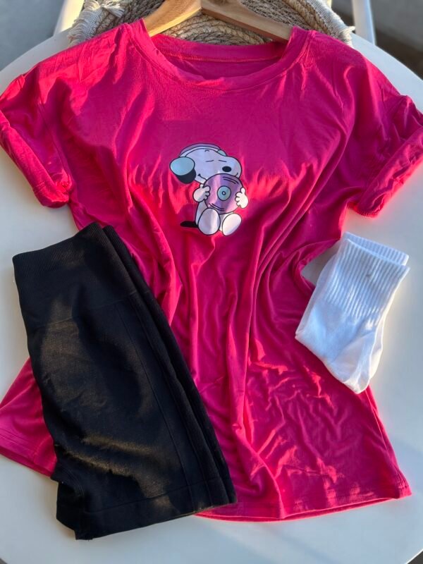 Conjunto Short Snoopy Liq#2