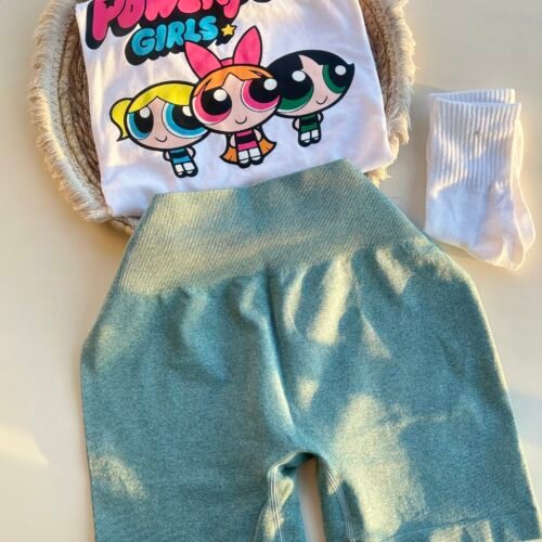 Conjunto Short Chicas Superpoderosas Liq#15