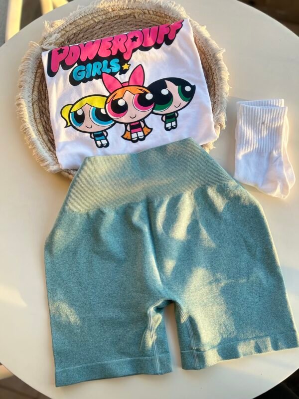 Conjunto Short Chicas Superpoderosas Liq#15